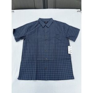 BILLABONG MOGUL Men's Short Sleeve Button Up Shirt‎ Size L